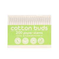 BIODEGRADABLE COTTON BUDS 200PC