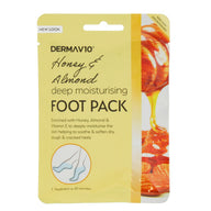 Derma V10 Deep Moisturising Foot Pack Honey & Almond