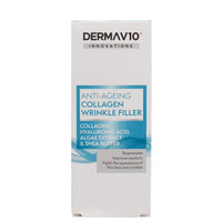 Derma V10 Innovations 15ml Anti Ageing Collagen Wrinkle Filler