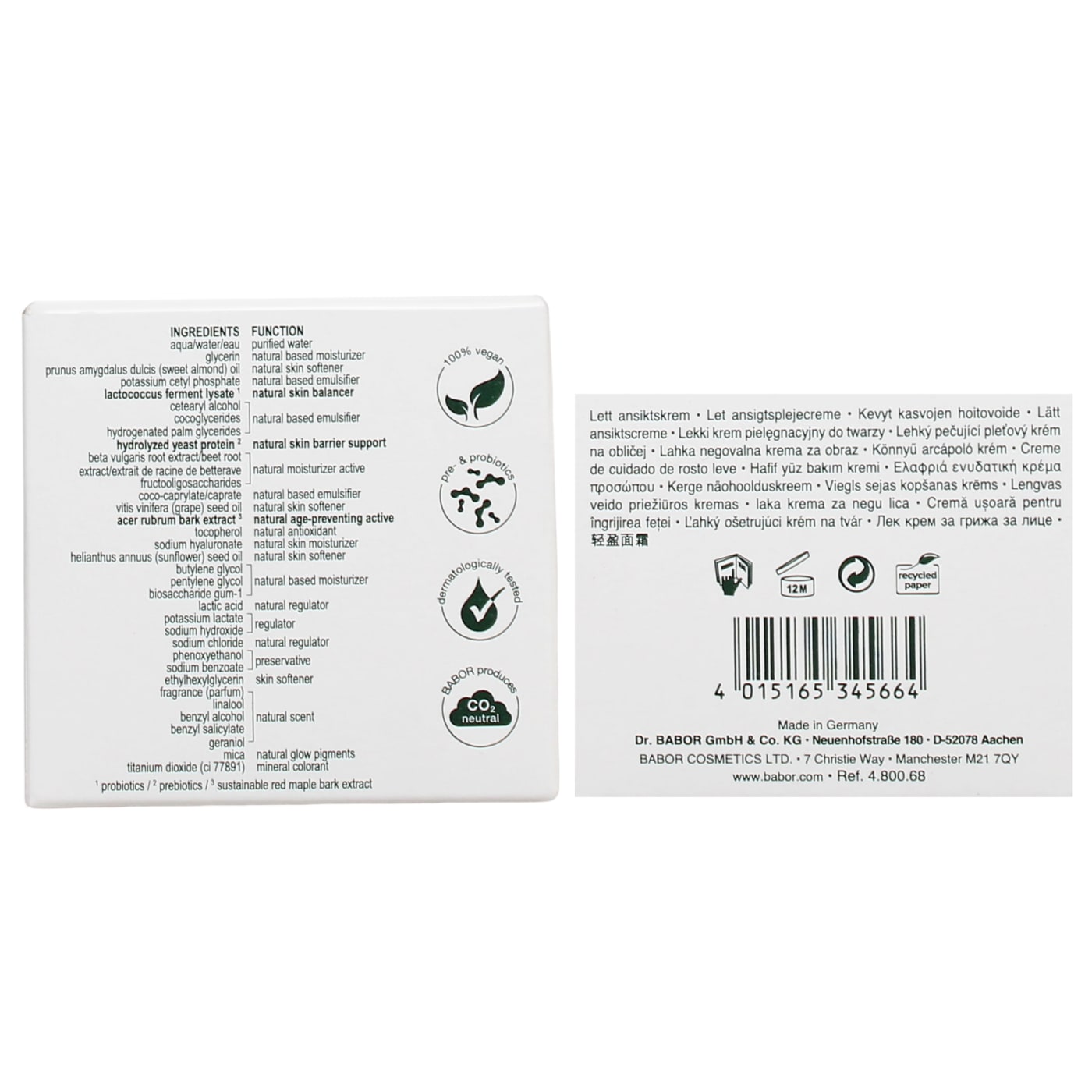 Doctor Babor Moisture Glow Cream