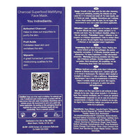 Dr Botanicals 30ml Mask Apothecary Charcoal Superfood Mattifying