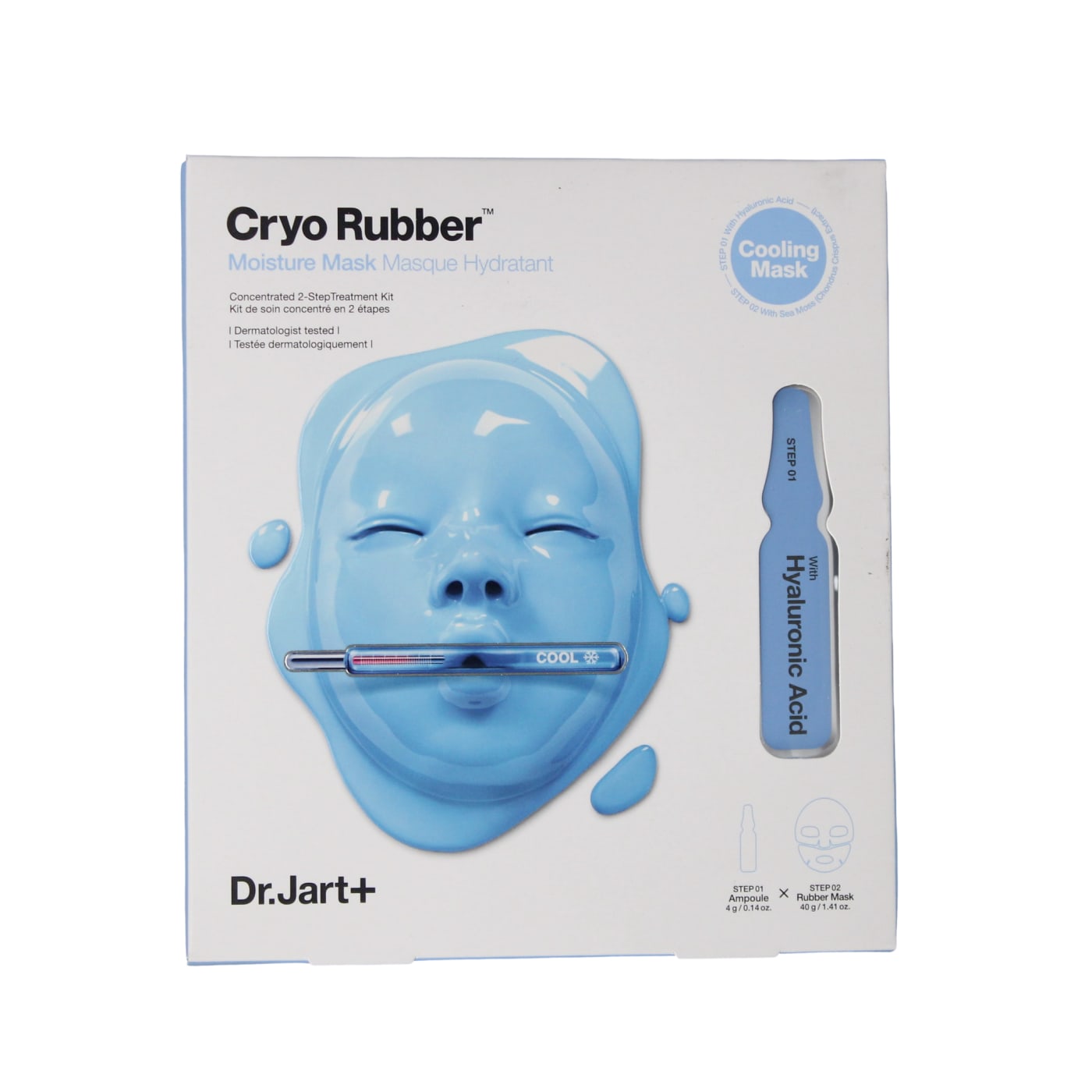 DR.JART+ CRYO RUBBER FACE MASK MOISTURE 10/27