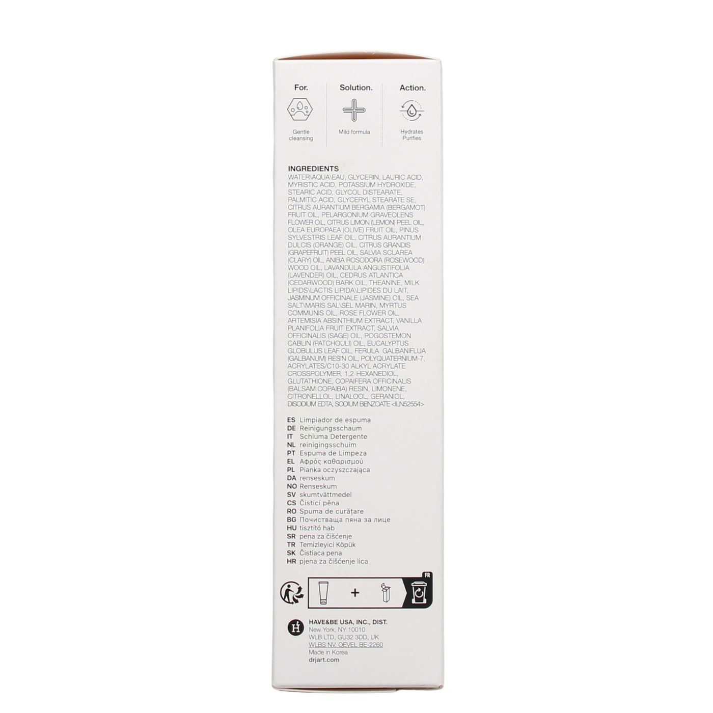 Dr.Jart+ Dermaclear 120ml Cleansing Foam