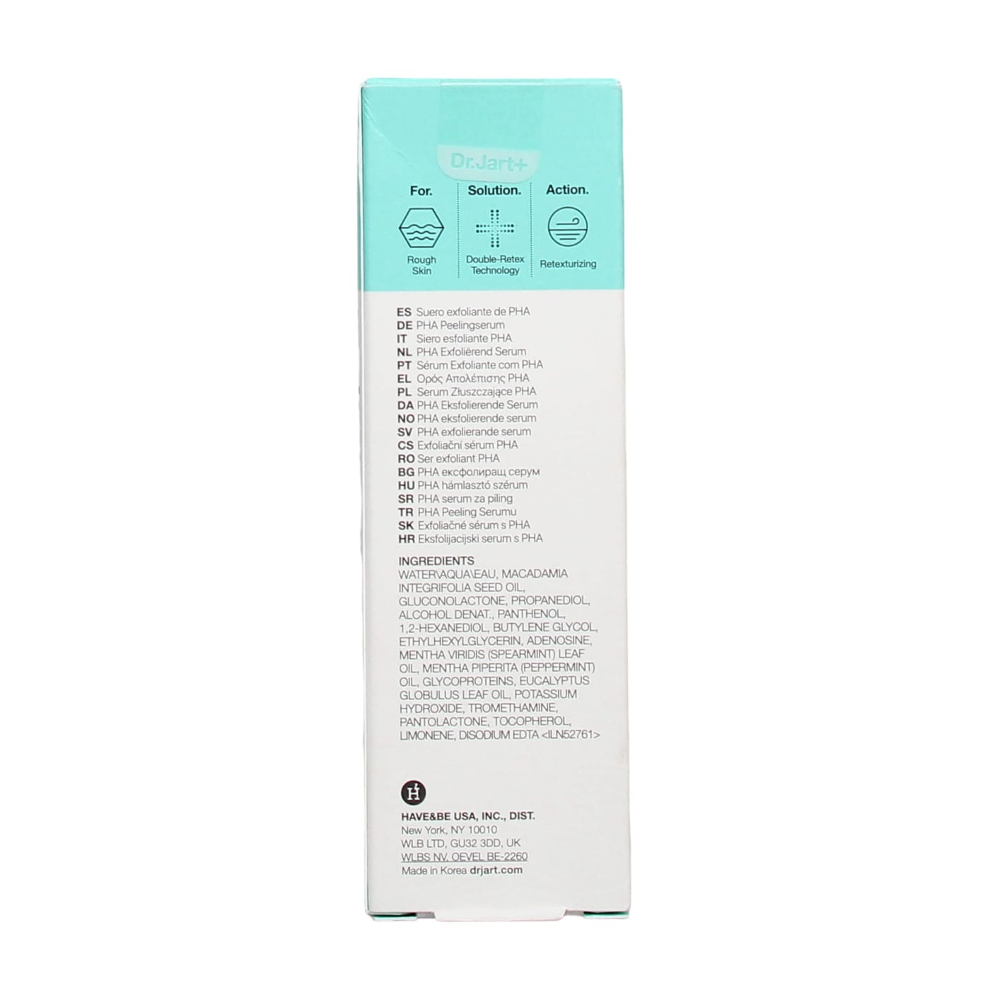 DR.JART+ PORE REMEDY 30ML SERUM PHA EXFOLIATING