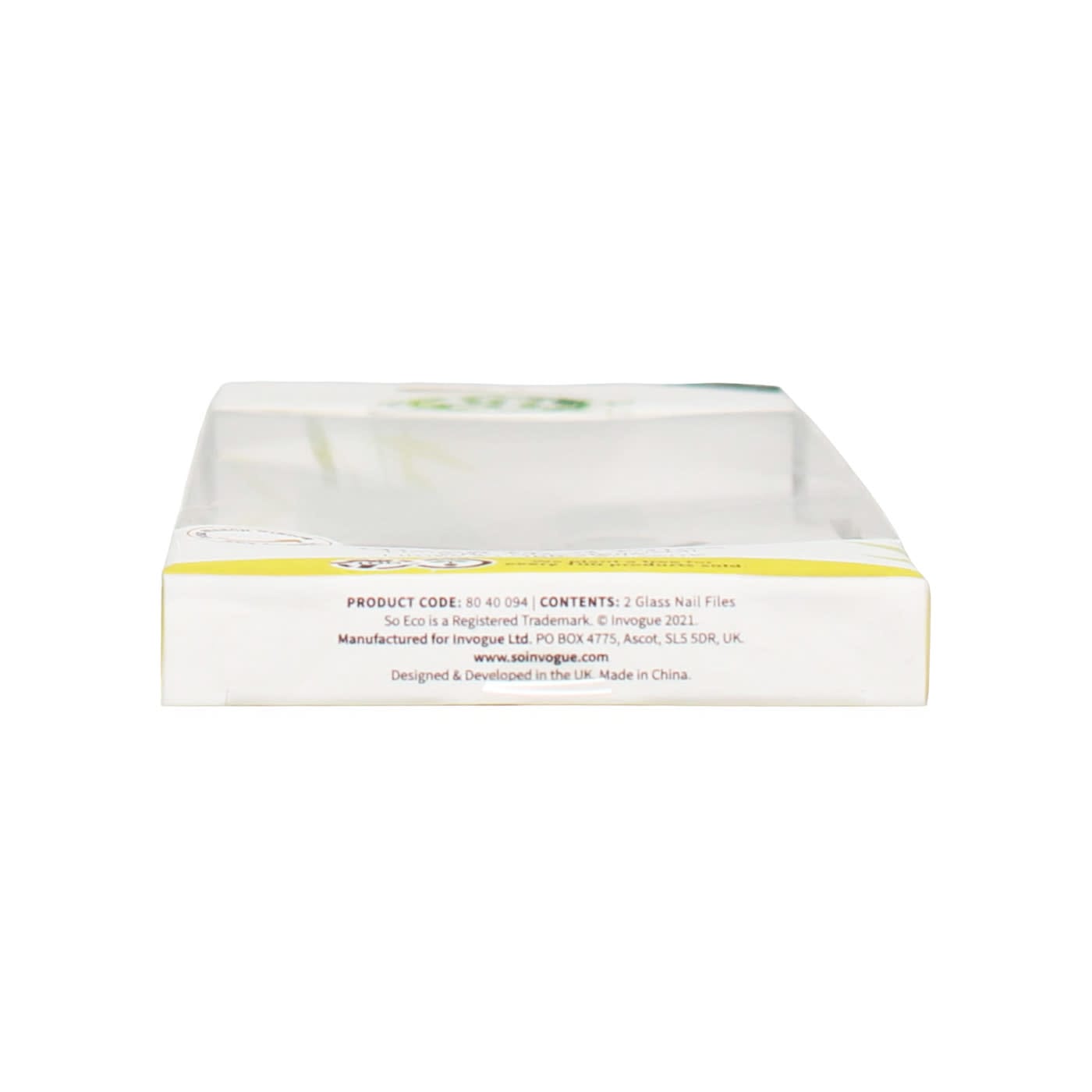 SO ECO GLASS NAIL FILES 2 PACK