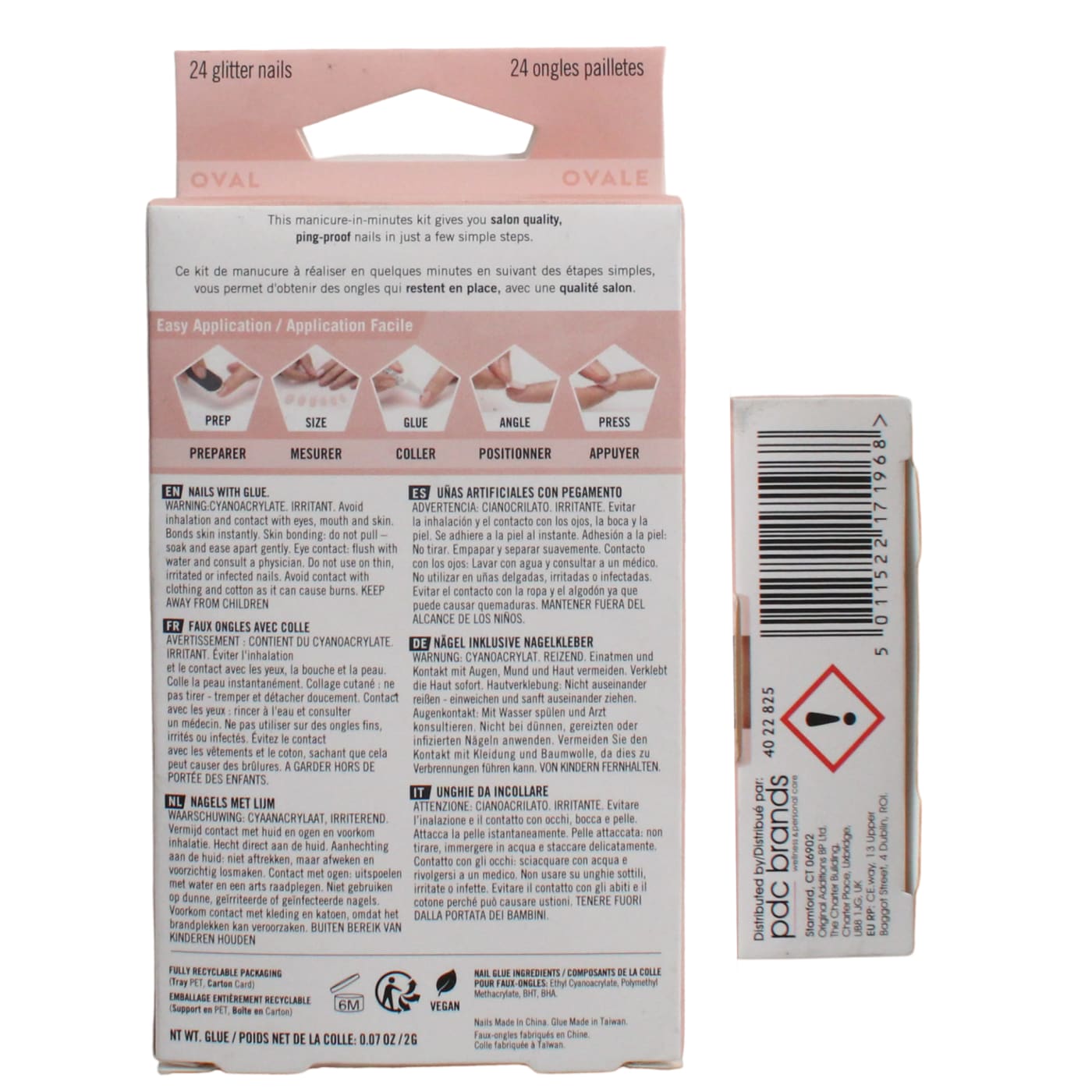 ELEGANT TOUCH FALSE NAILS SATIN SUGAR