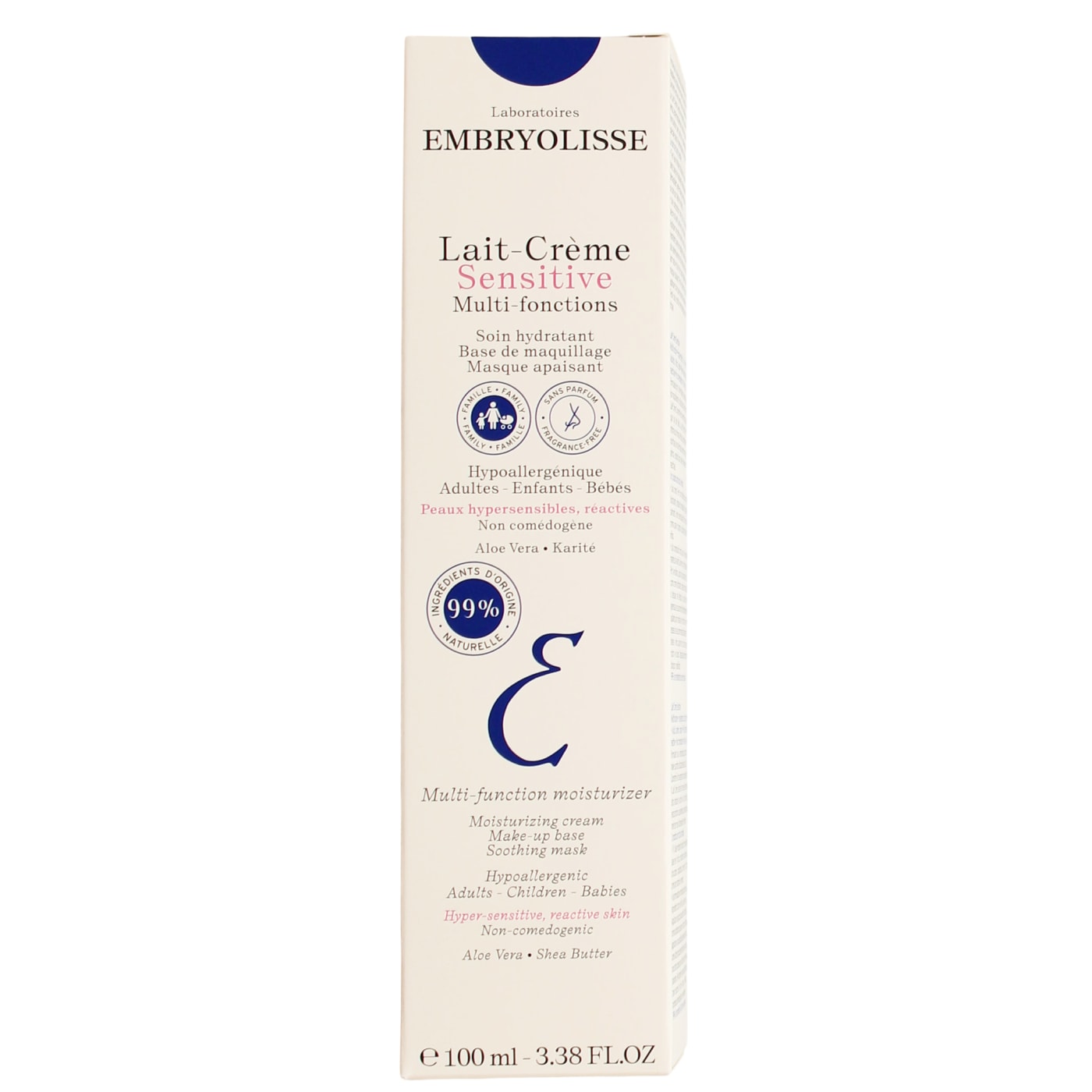 EMBRYOLISSE LABORATORIES 100ML CREAM SENSITIVE