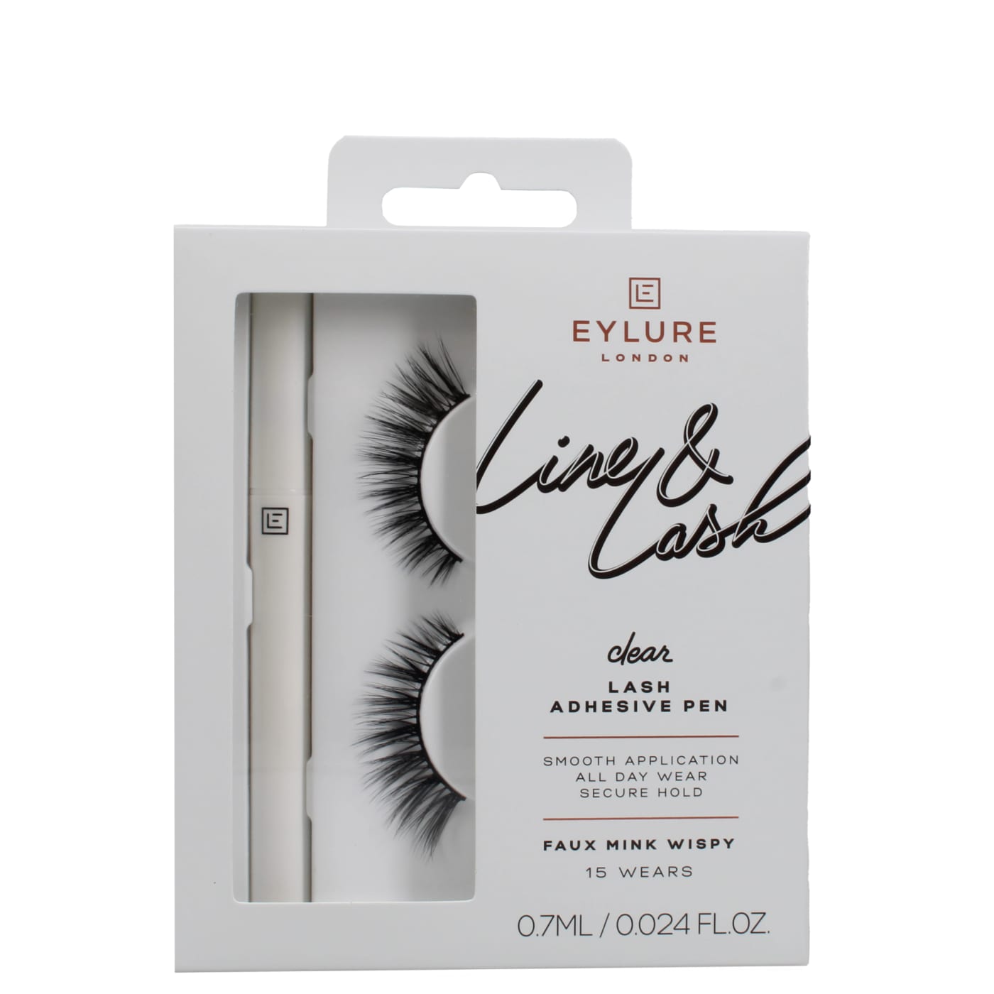 EYLURE LASHES & LINER KIT CLEAR