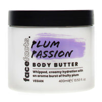 FACE FACTS 400ML BODY BUTTER PLUM PASSION