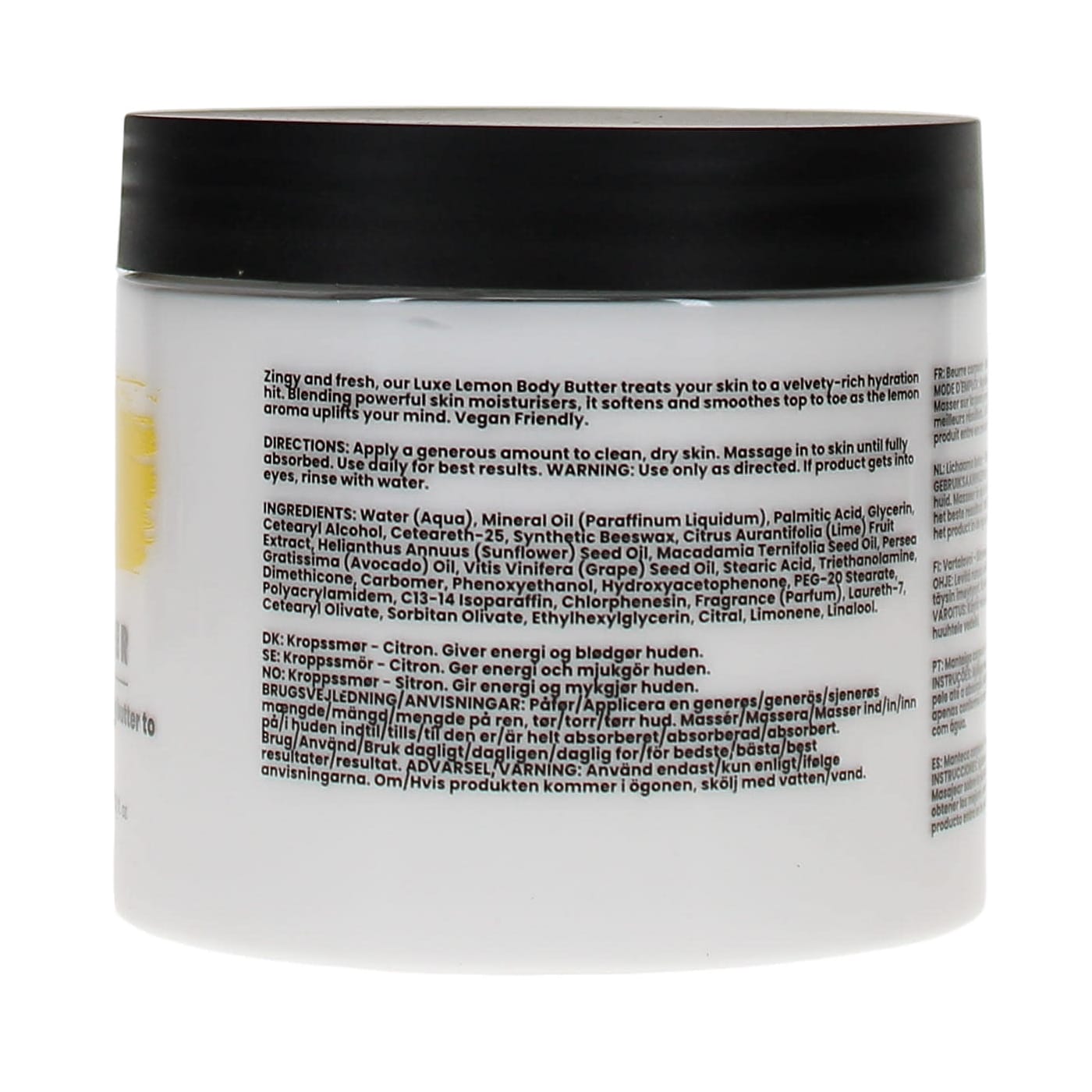 Face Facts 400g Body Butter Lemon Swirl