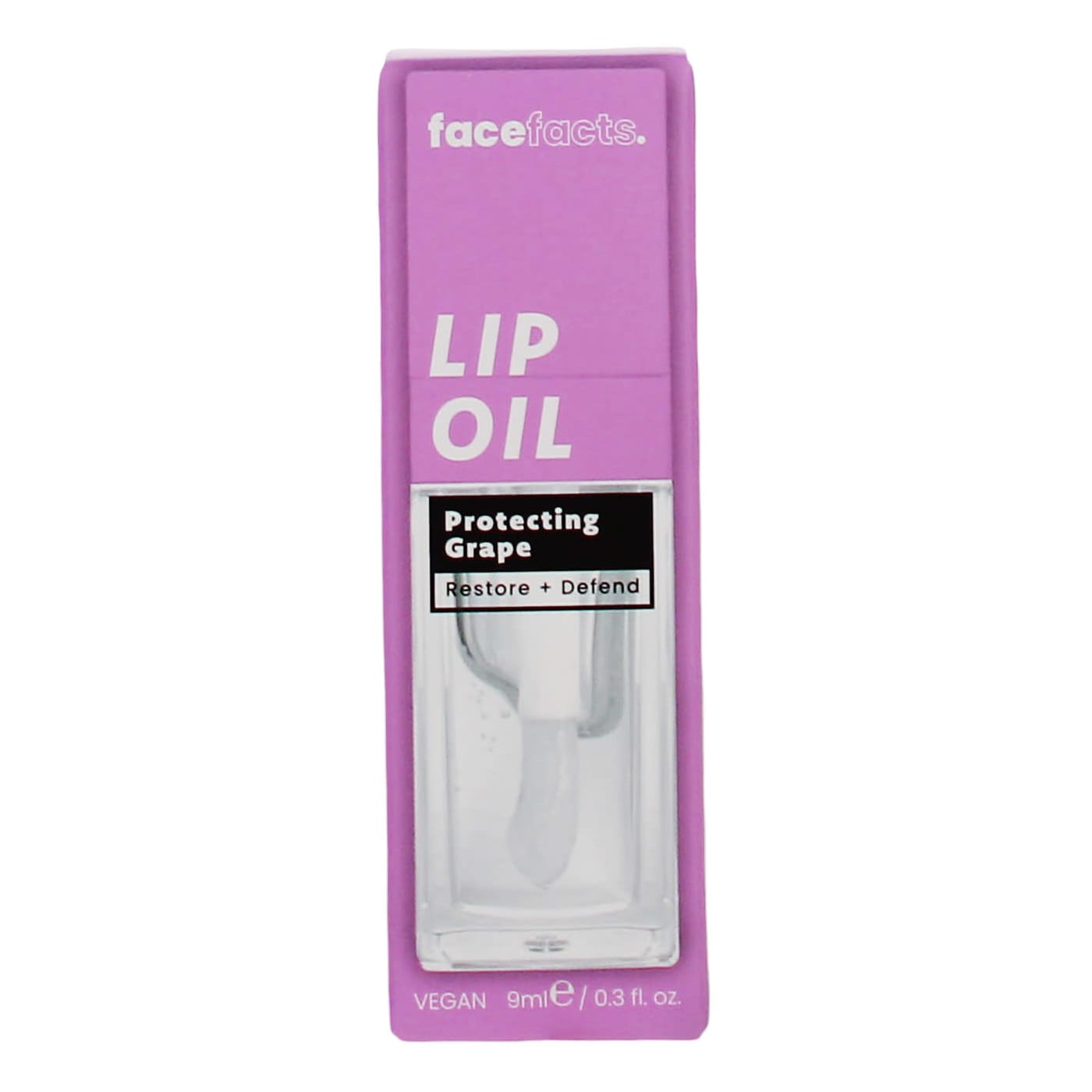 Face Facts 9ml Tinted Skincare Lip Oil Grape
