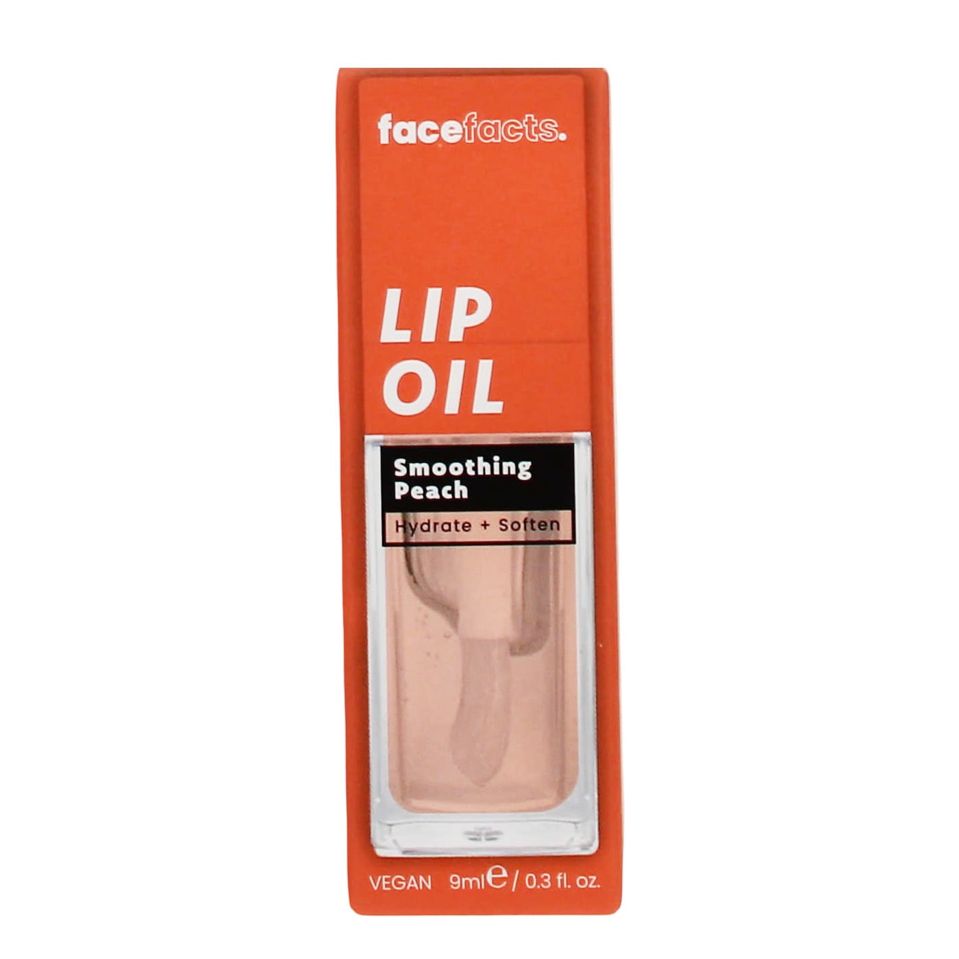 Face Facts 9ml Tinted Skincare Lip Oil Peach