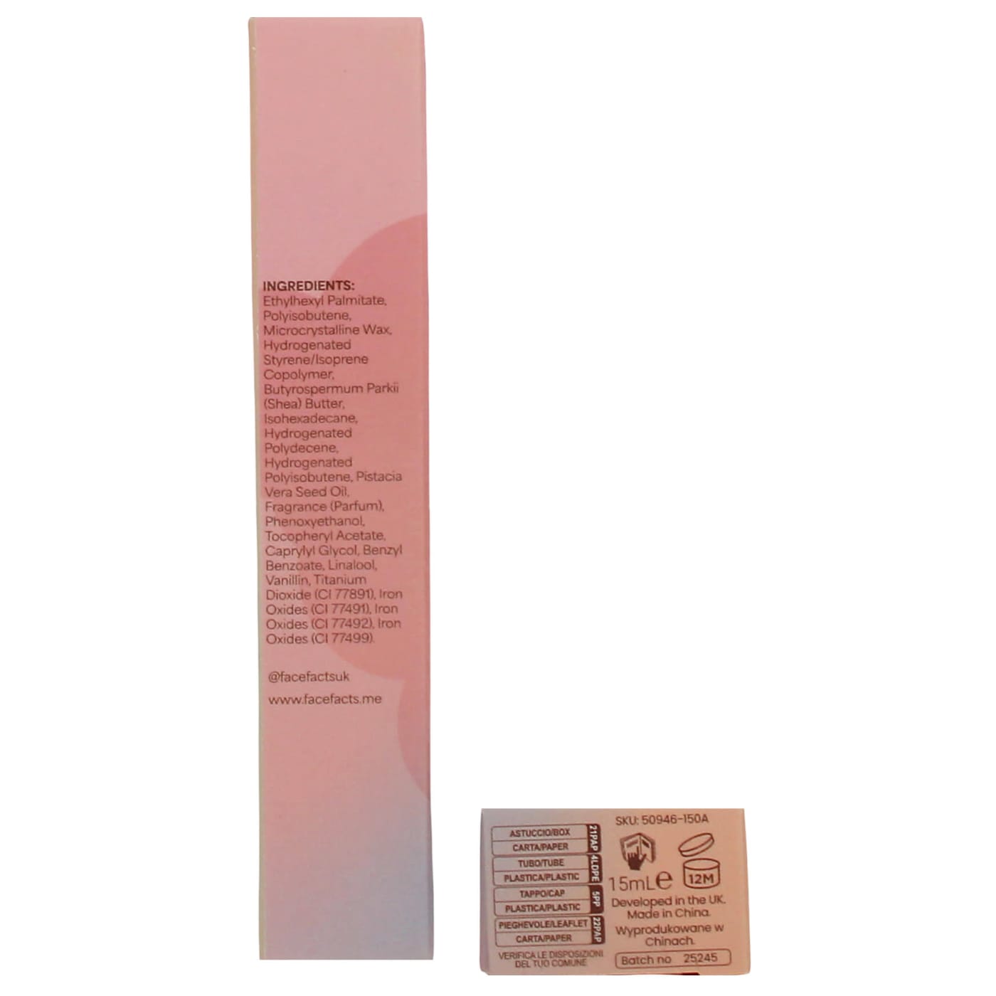 Face Facts 15ml Lip Silk In The Nude