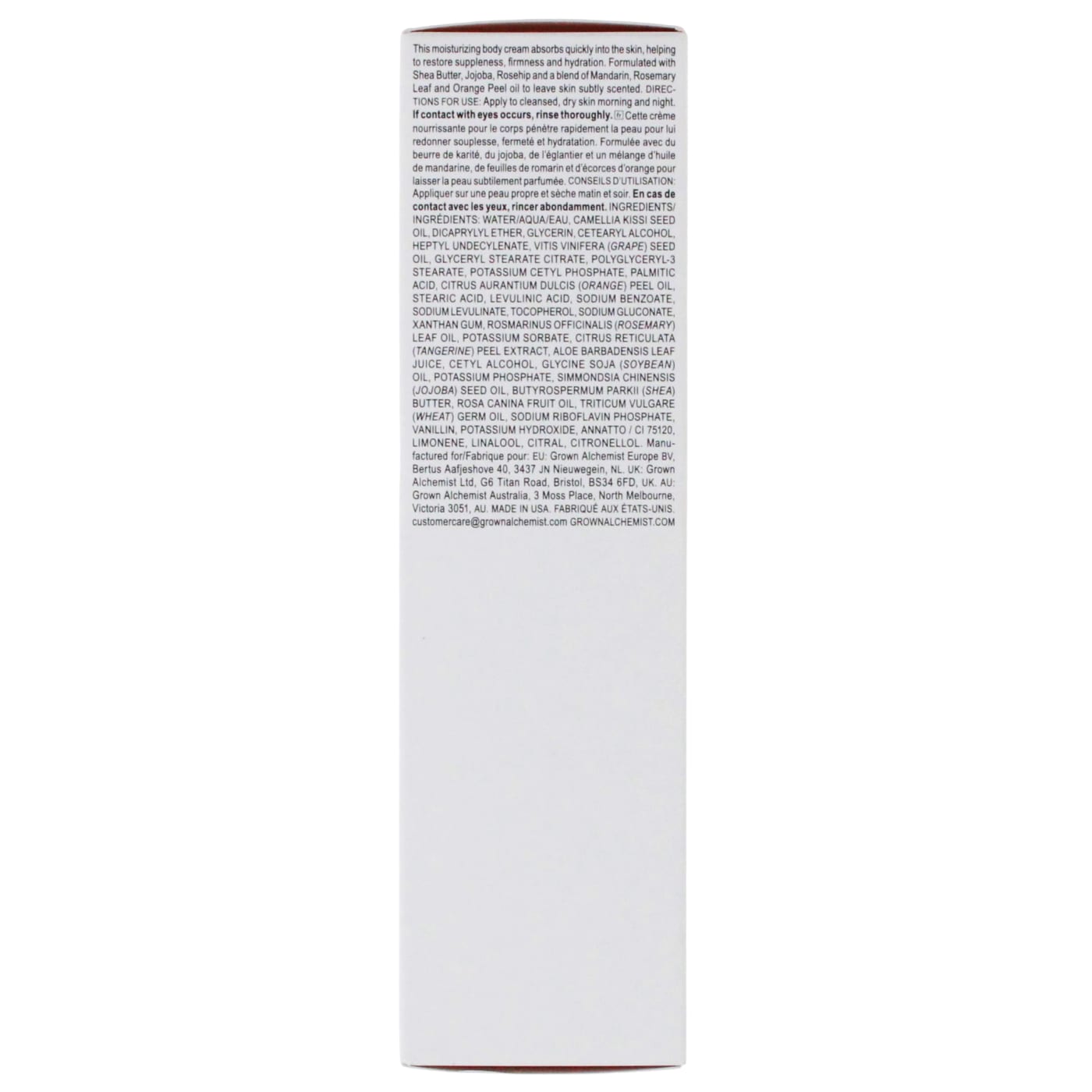 GROWN ALCHEMIST 120ML BODY CREAM