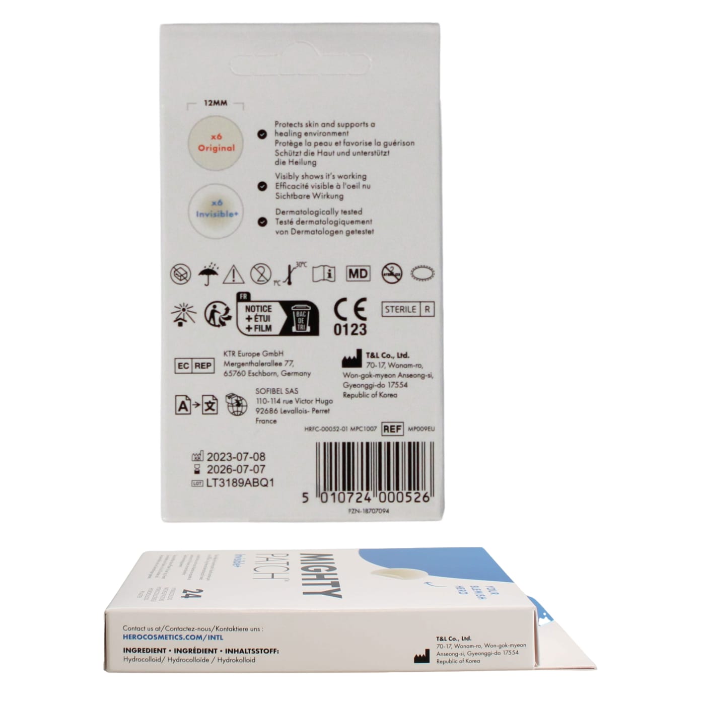 HERO MIGHTY PATCH DUO (6X ORIGINAL,6X INVISIBLE+) 12PK