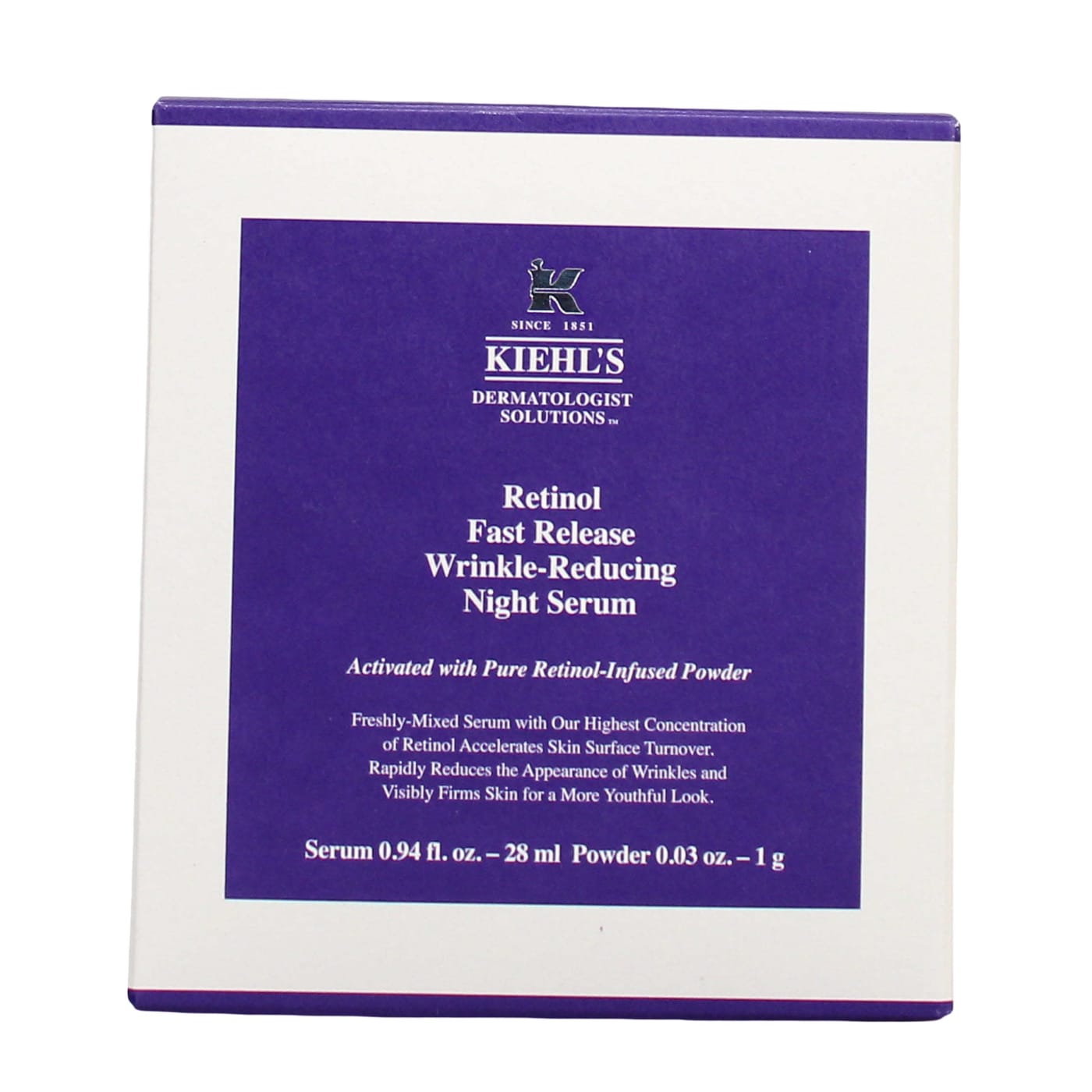 Kiehl's 30ml Retinol Fast Release Wrinkle-Reducing Night Serum