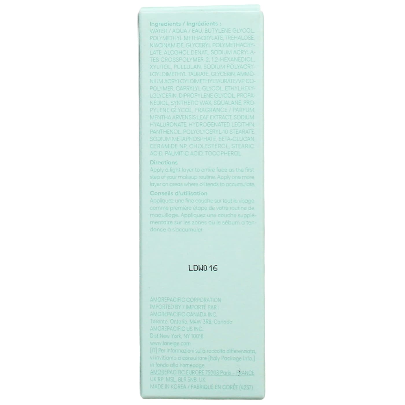 Laneige 30ml Smoothie Makeup Serum
