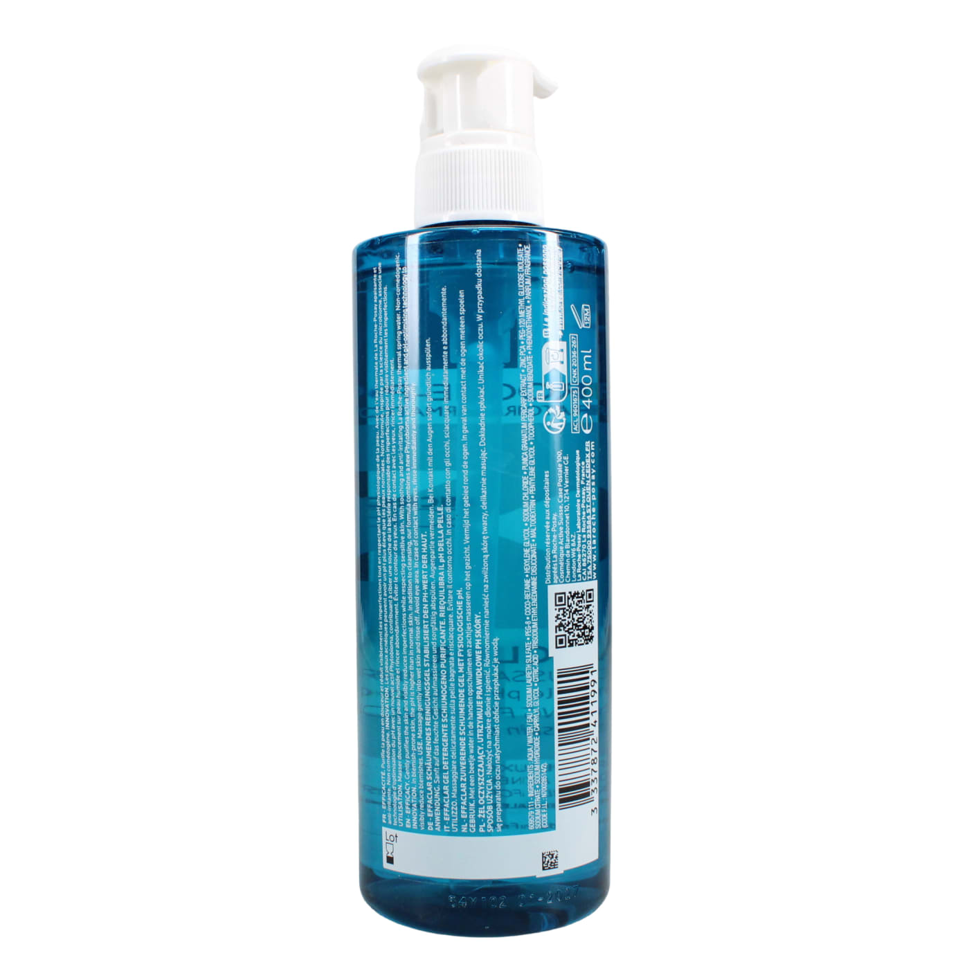LA ROCHE POSAY 400ML FOAMING GEL CLEANSER EFFACLAR PURIFYING 03/27 10/27 01/28