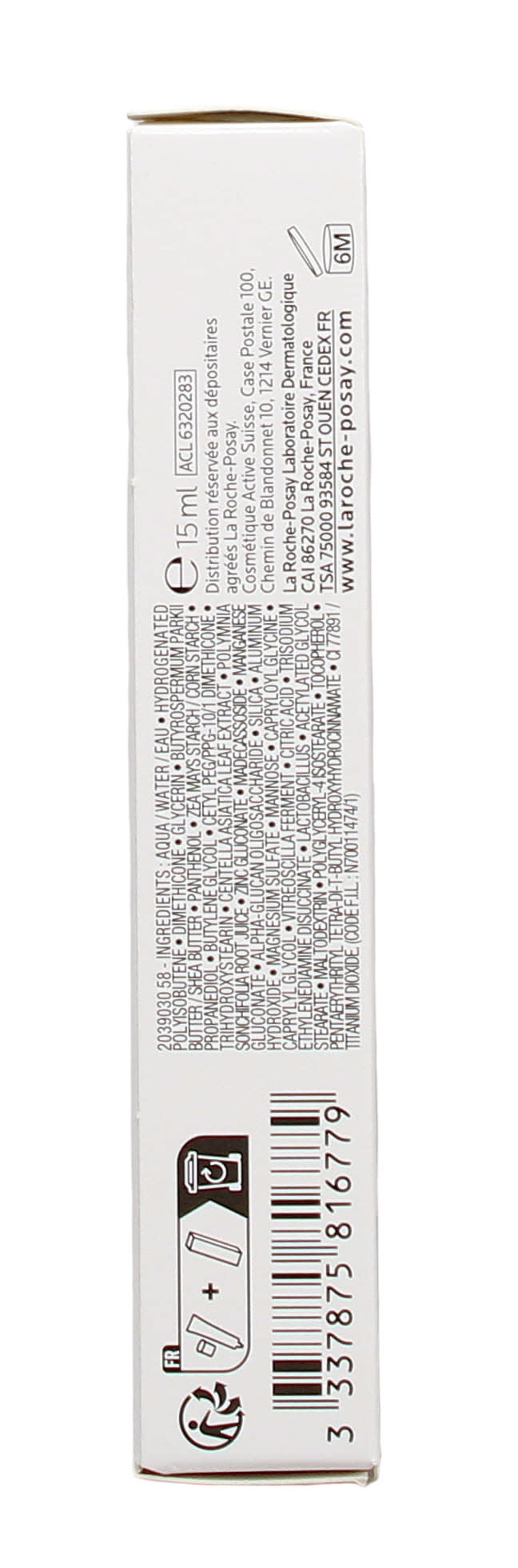 LA ROCHE POSAY 15ML CICAPLAST B5+ ULTRA-REPAIRING SOOTHING BALM