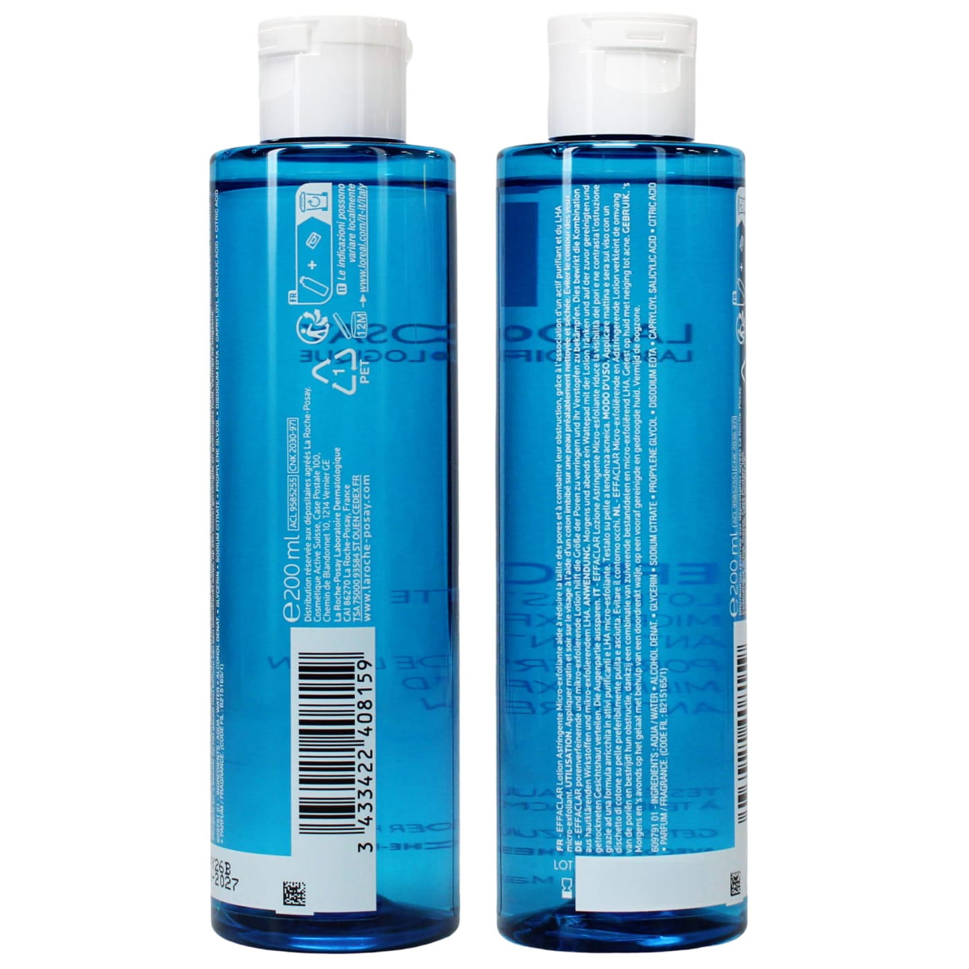 LA R POSAY 200ML EFFACLAR CLARIFY 03/27