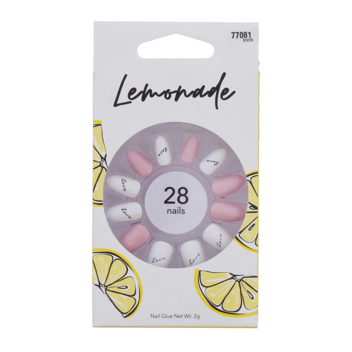 LEMONADE MILLENIAL PINK NAILS 28PK