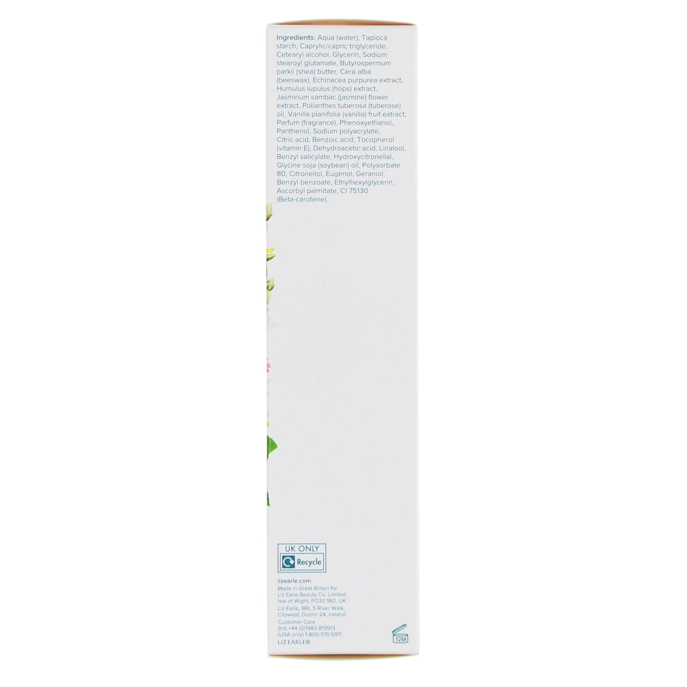 Liz Earle Botanical 150ml Hand Cream Tuberose & Jasmine