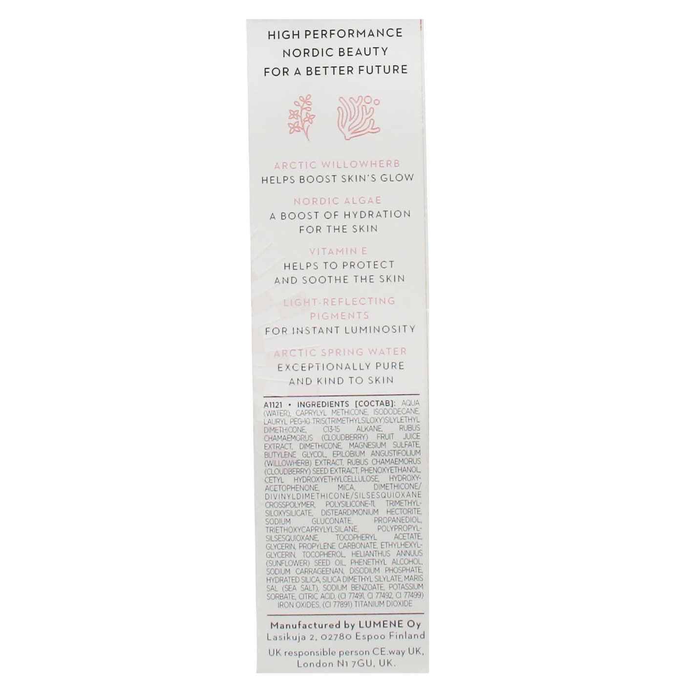 Lumene Invisible Illumination 10ml Serum In Concealer Medium