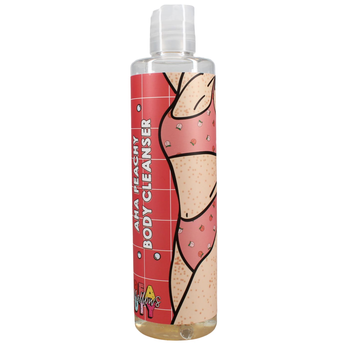 Mallows Beauty 250ml Body Cleanser Peachy Aha