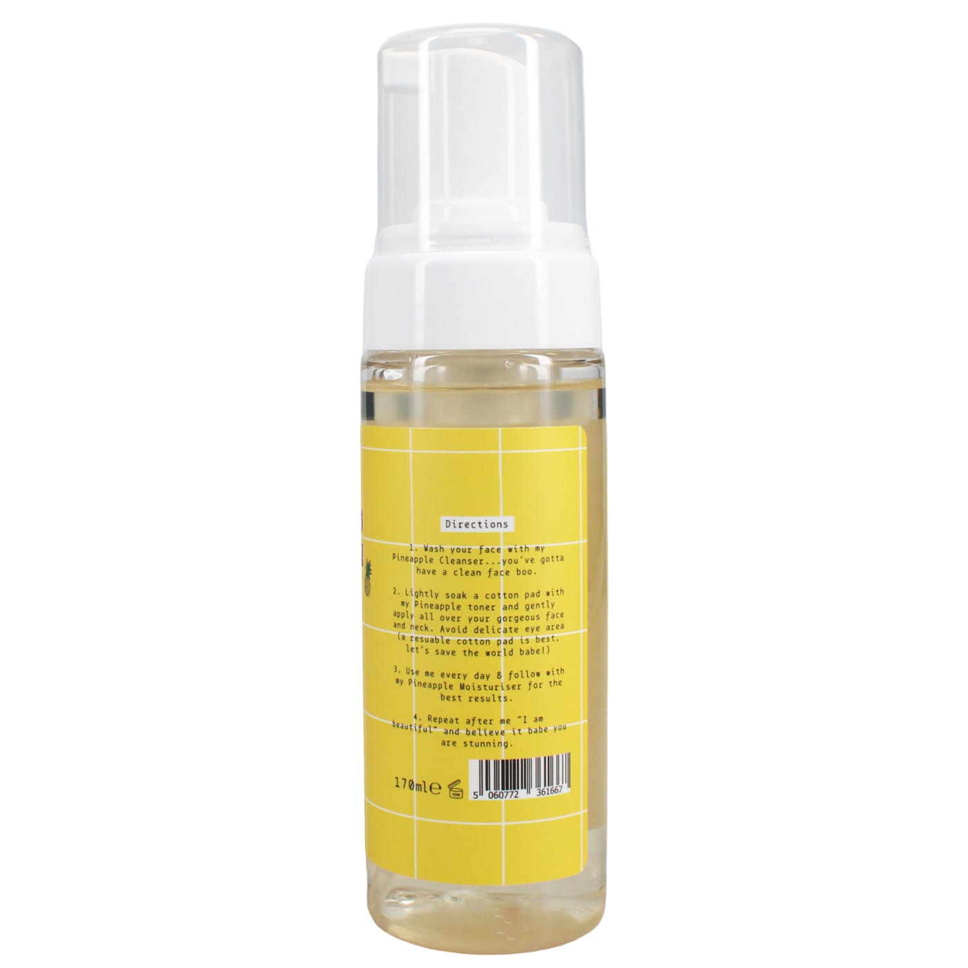 MALLOWS BEAUTY 170ML TONER PINEAPPLE