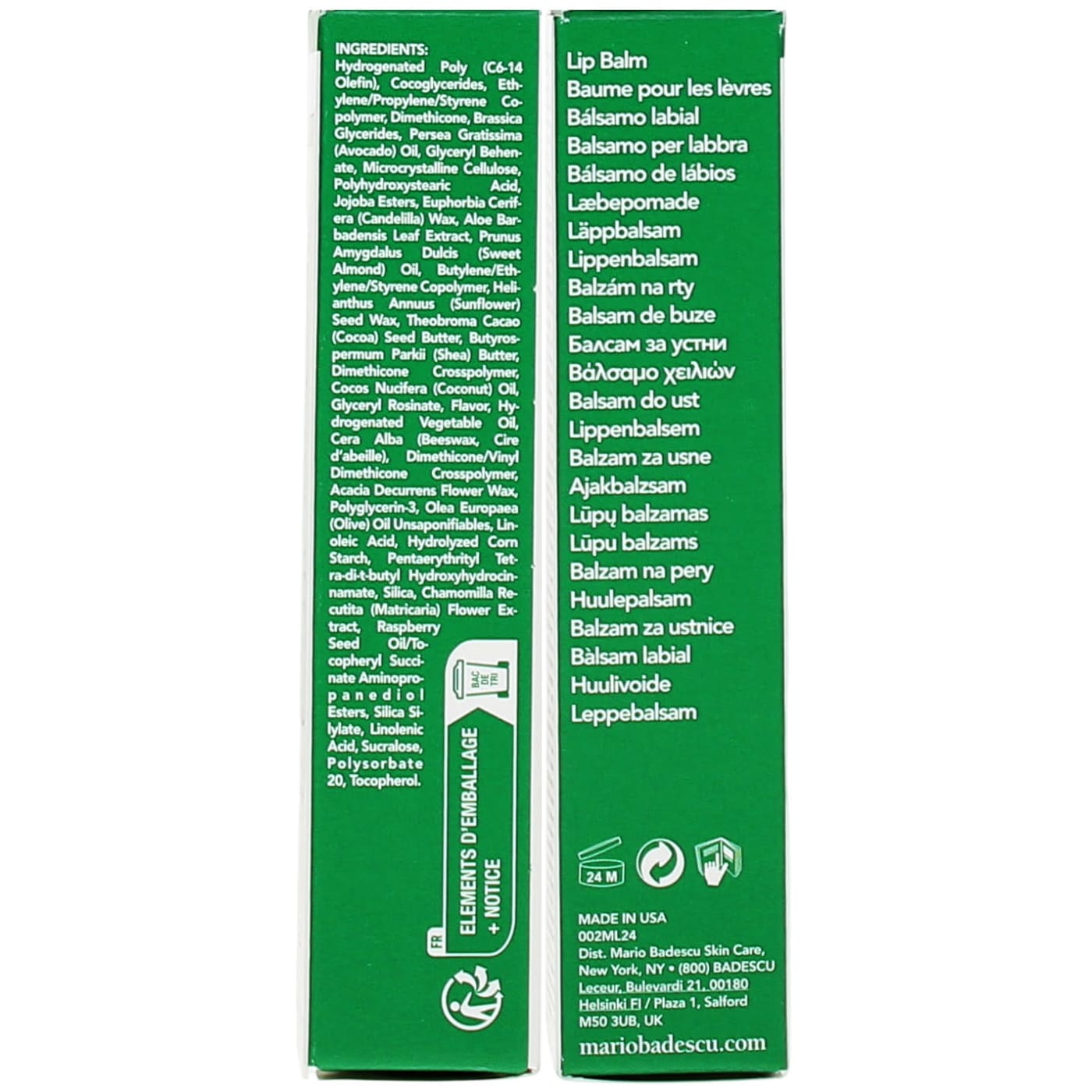 Mario Badescu 10g Lip Balm