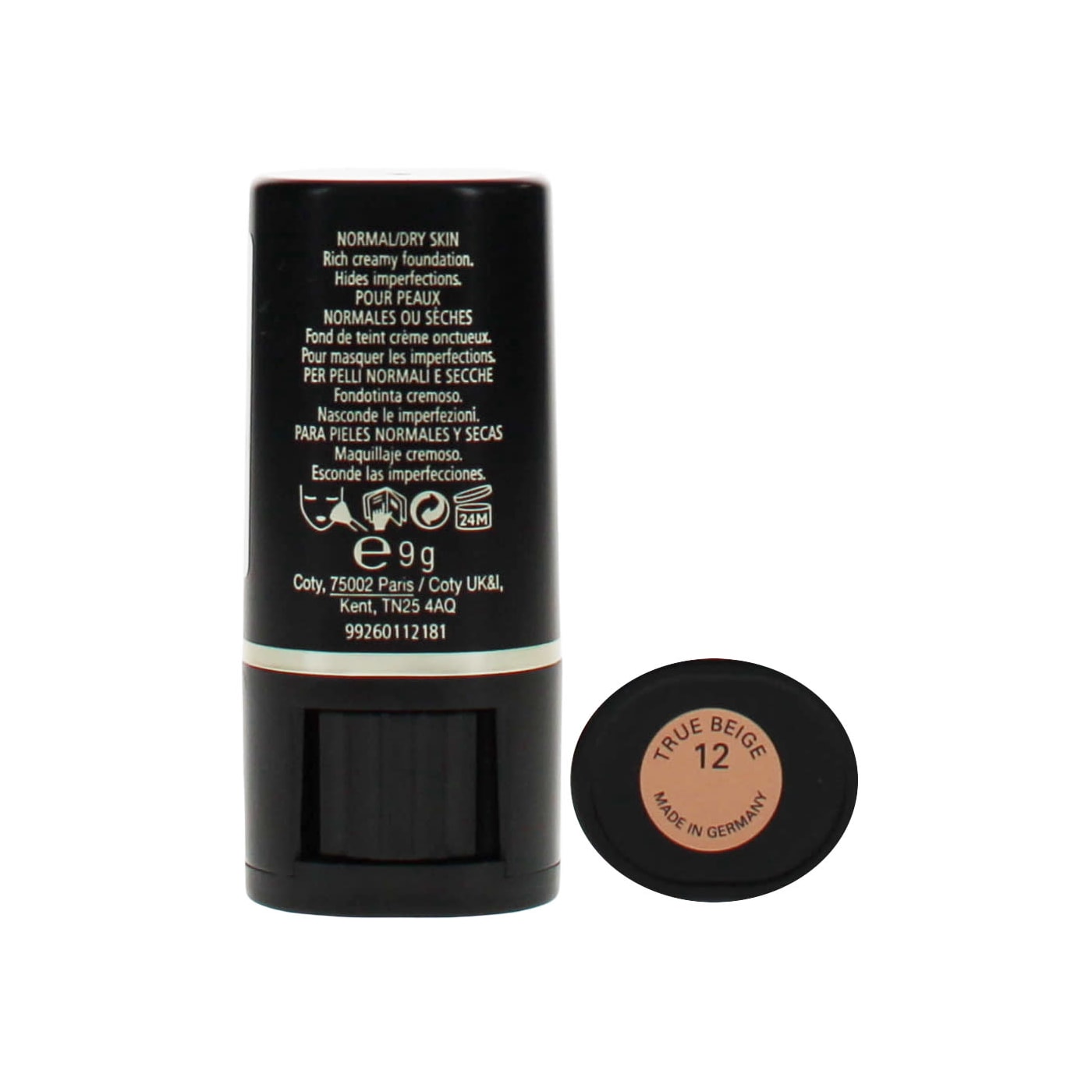 MAX FACTOR 9G PAN STIK TRUE BEIGE 12