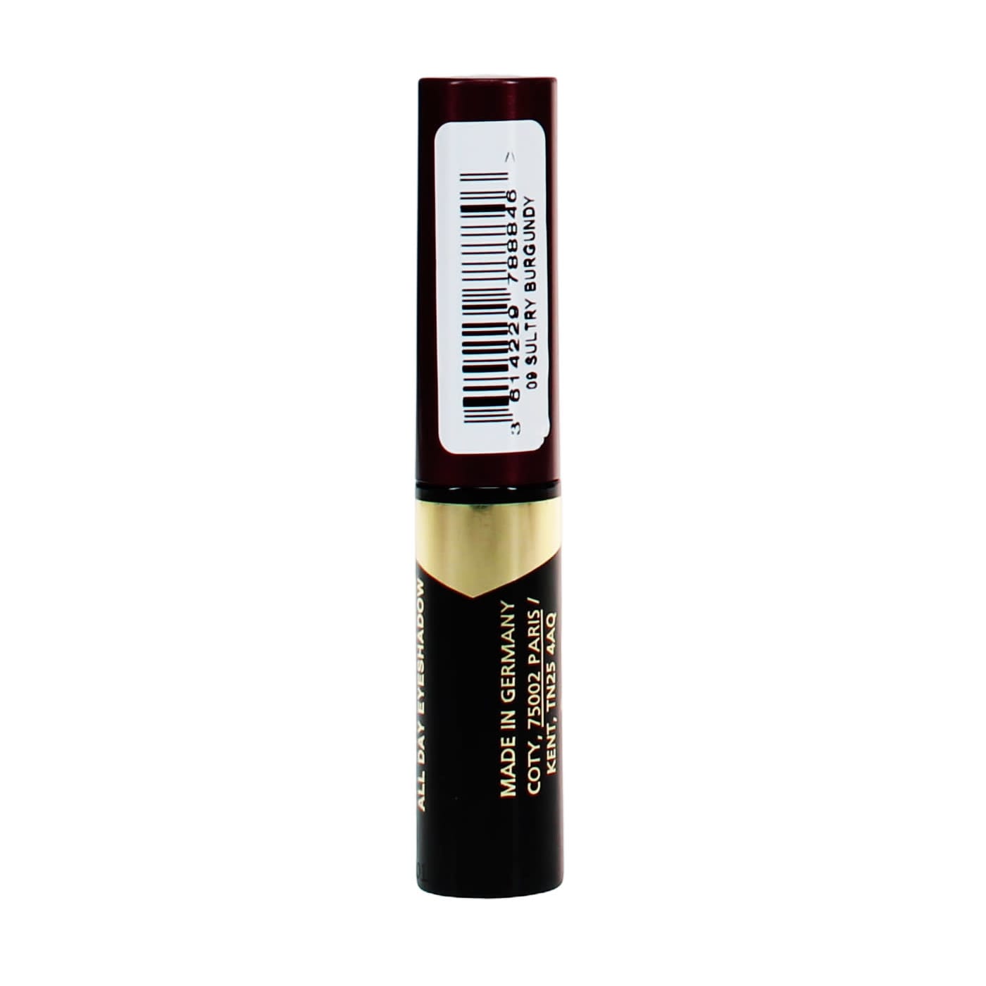 MAX FACTOR EYEFINITY LIQUID MONO EYESHADOW SULTRY BURGUNDY 09