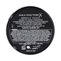 Max Factor Miracle Touch Foundation Almond 97