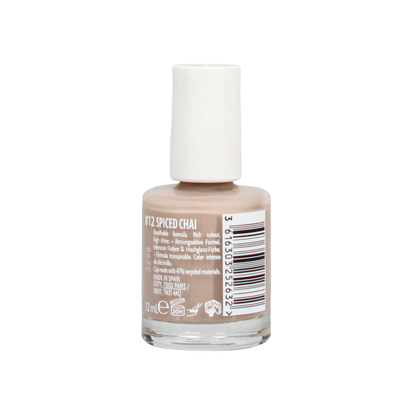 Max Factor Miracle Pure Nail Polish Spiced Chai 812