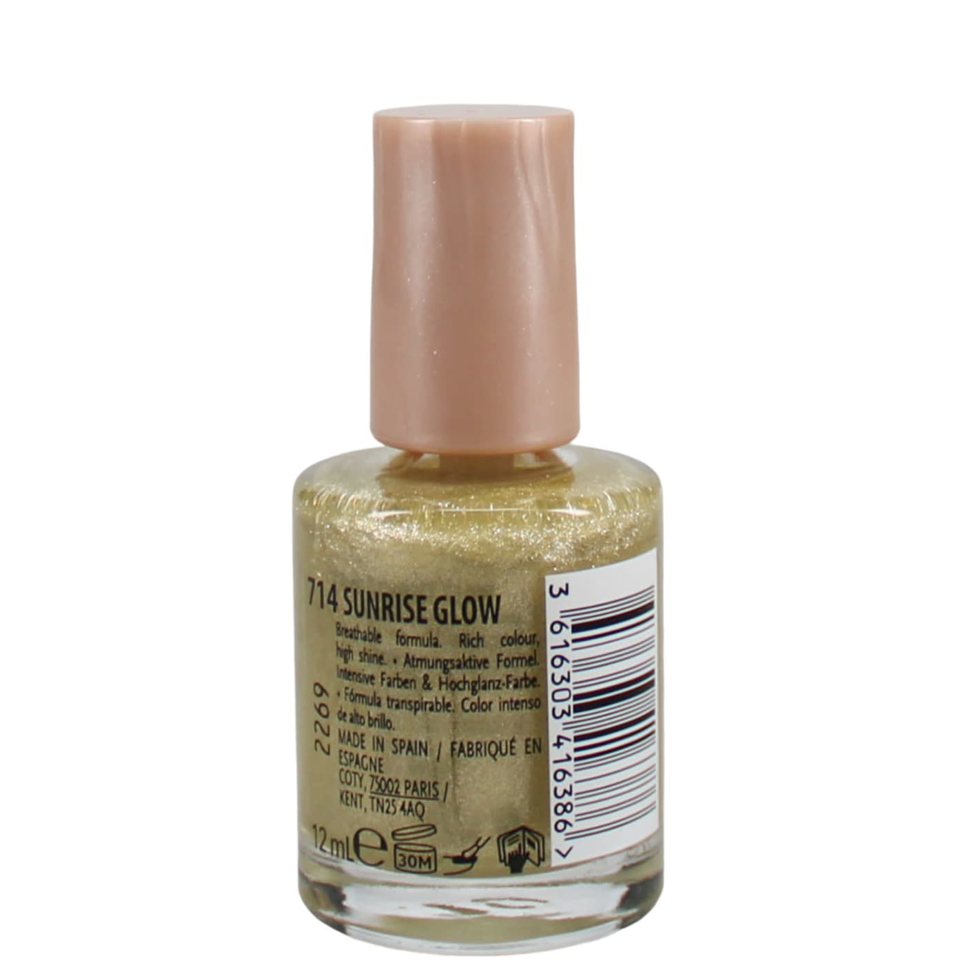 MAX FACTOR MIRACLE N/POLISH 12ML SUNRISE