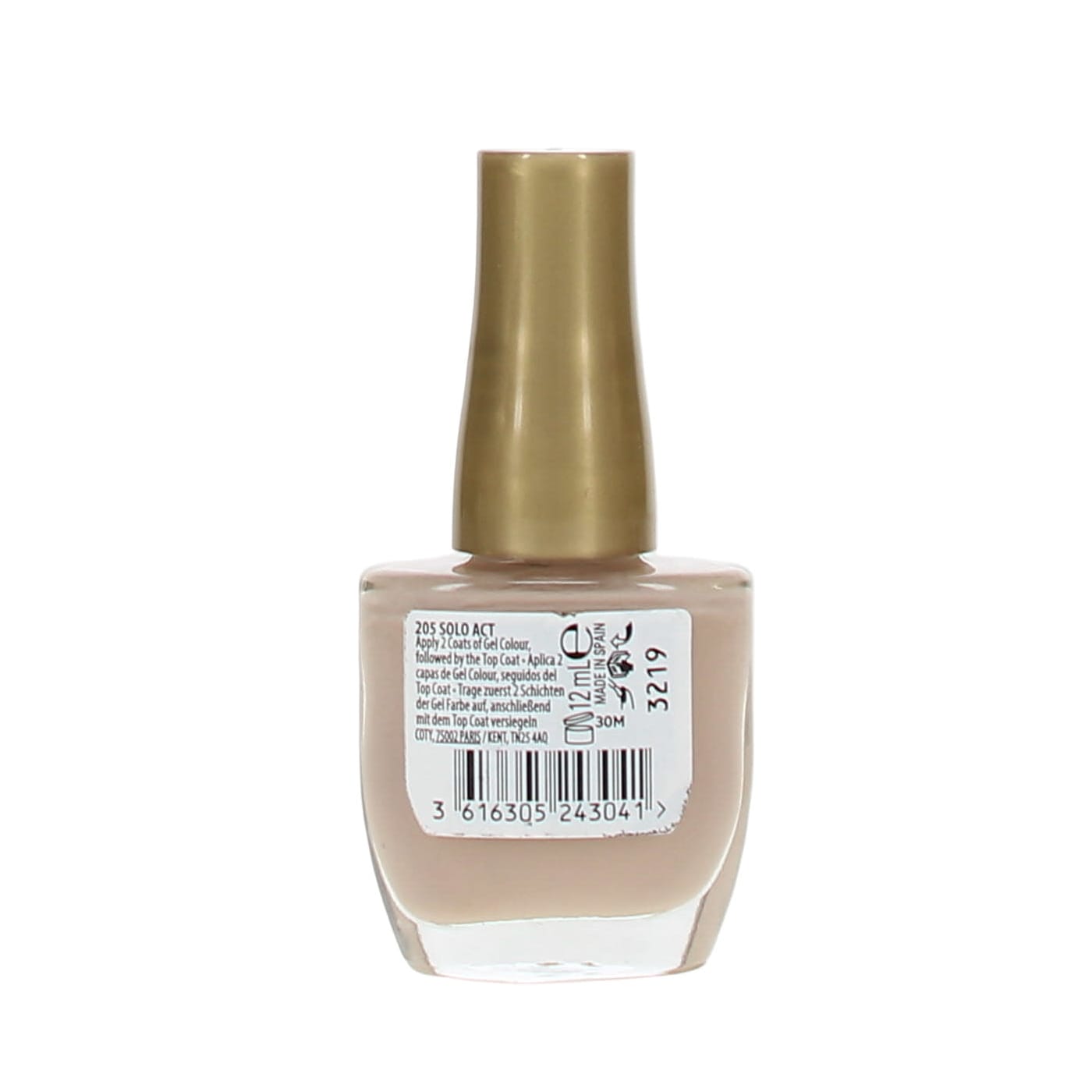 MAX FACTOR NAILFINITY NAIL POLISH SOLO ACT