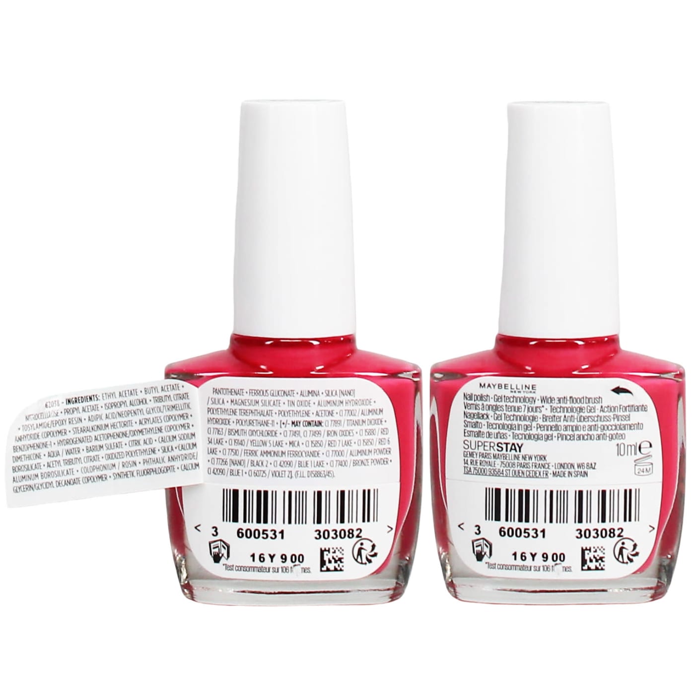 MAYBELLINE SUPERSTAY 7 DAY GEL NAIL POLISH MAGENTA SURGE