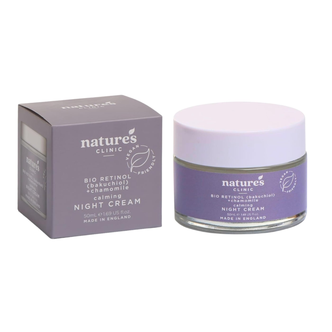 NATURES CLINIC 50ML NIGHT CREAM BIO RETINOL & CHAMOMILE