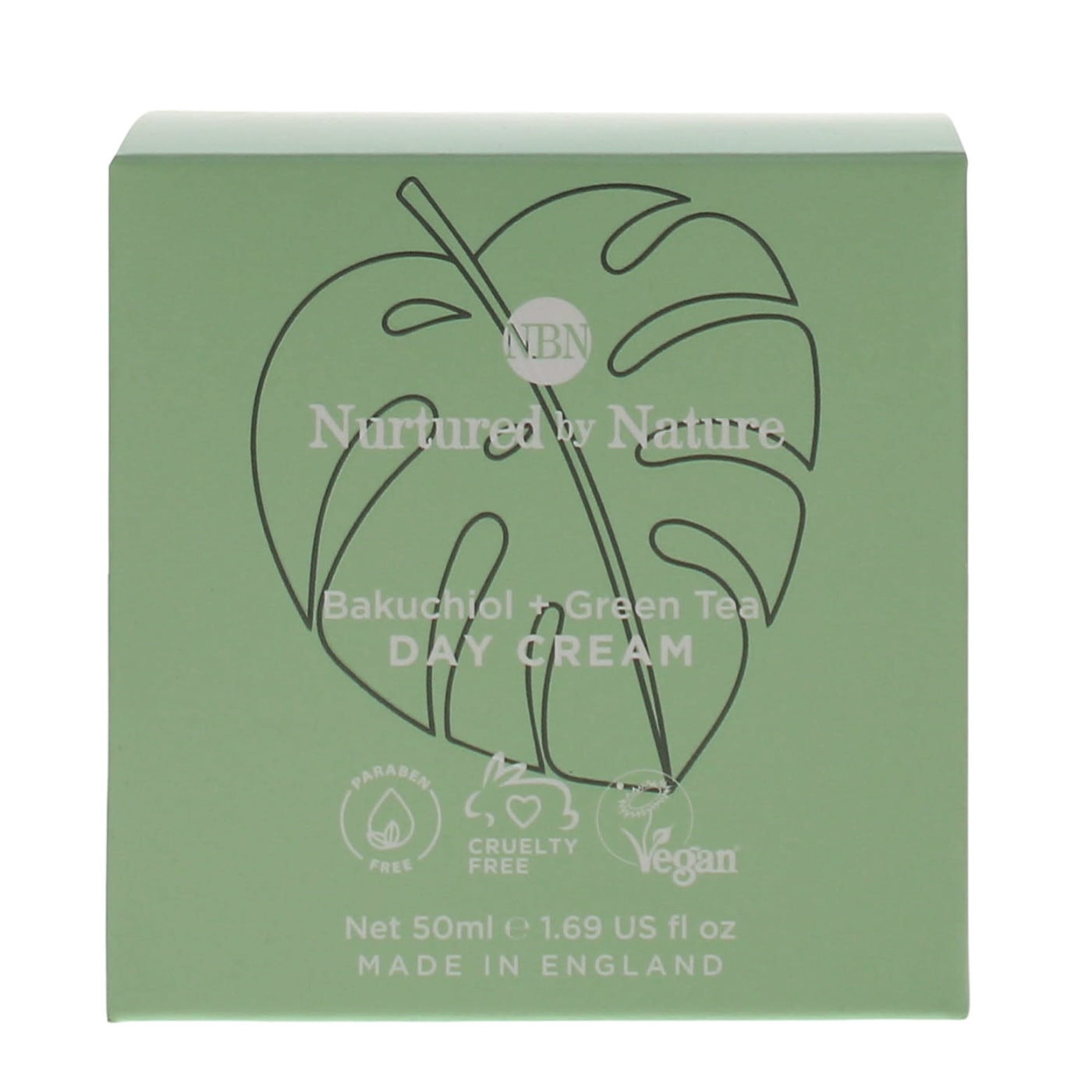 NURTURED BY NATURE 50ML DAY CREAM BAKUCHIOL & GREEN TEA