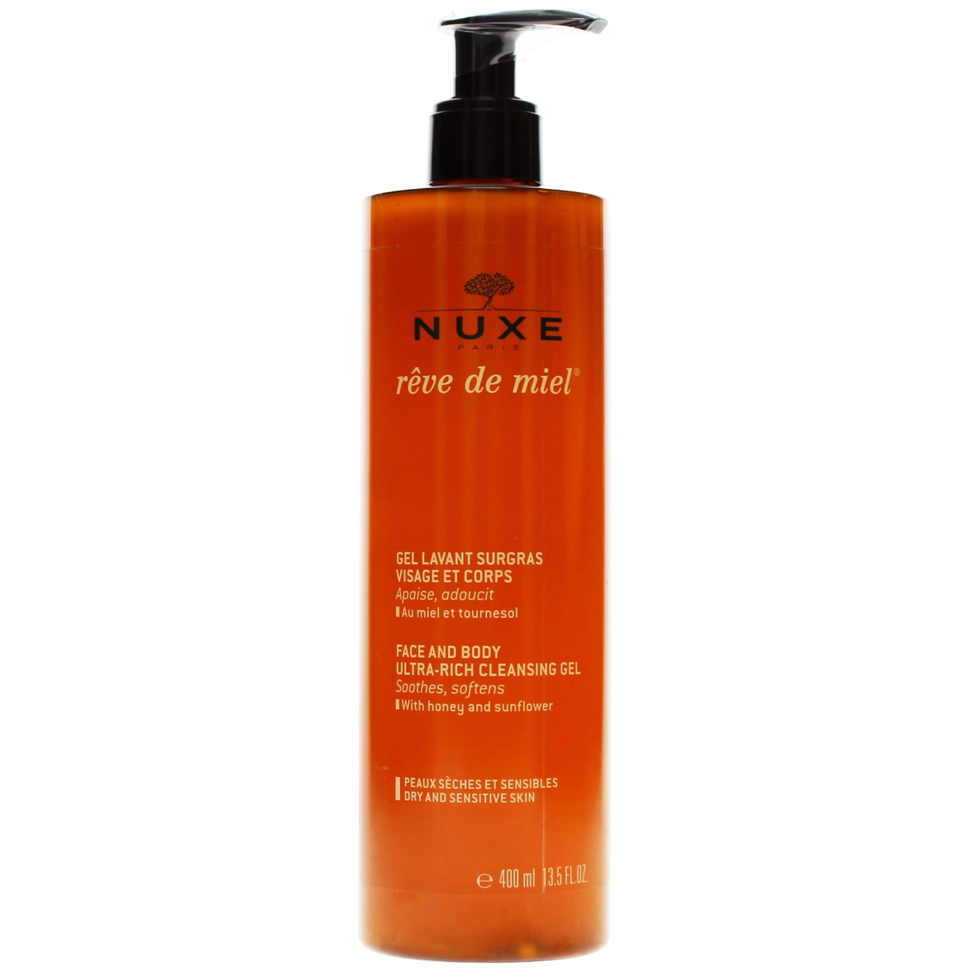 Nuxe Reve De Miel 400ml Cleansing Gel Ultra Rich