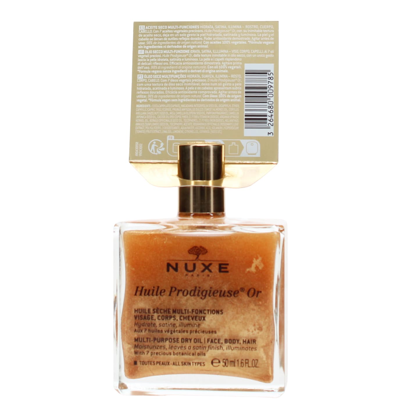 Nuxe Huile Prodigieuse Or 50ml Dry Oil Spray Multi-Purpose