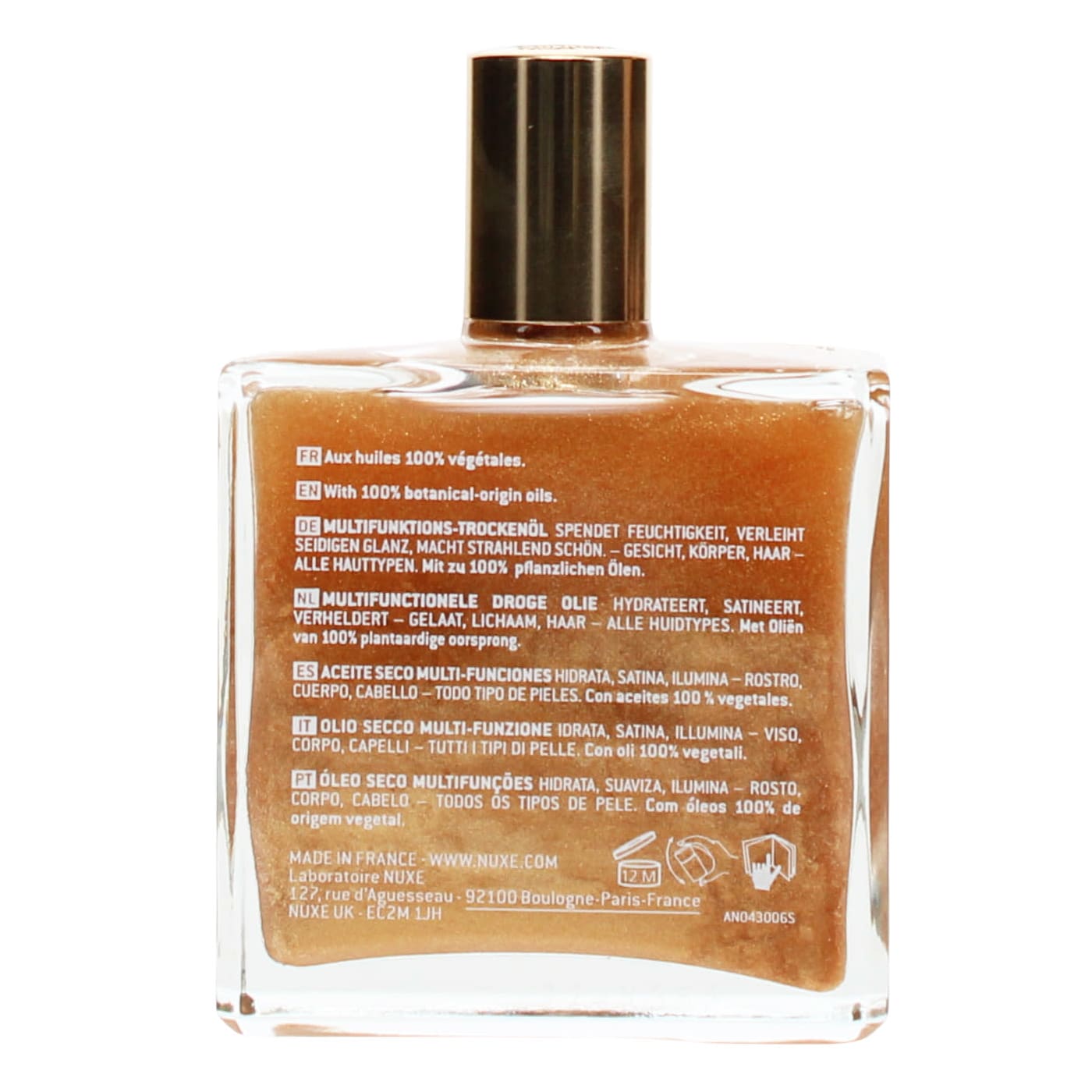 Nuxe Huile Prodigieuse Or 50ml Dry Oil Spray Multi-Purpose