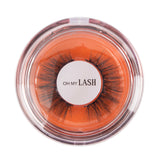 OH MY LASH FAUX MINK STRIP LASHES GIRL TIME (PLASTIC RE-USEABLE CASE)