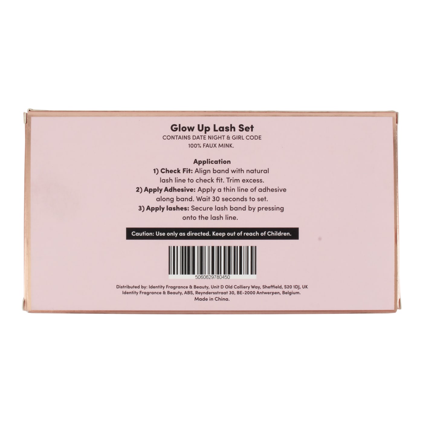 OH MY LASH FAUX MINK STRIP LASHES GLOW UP SET 2PC (2 X LASHES)