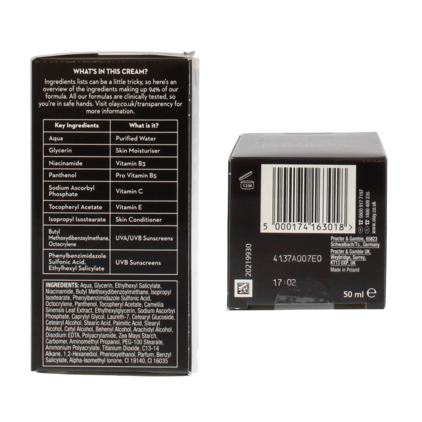 OLAY TOTAL EFFECTS 50ML DAY MOISTURISER 7 IN ONE SPF 15