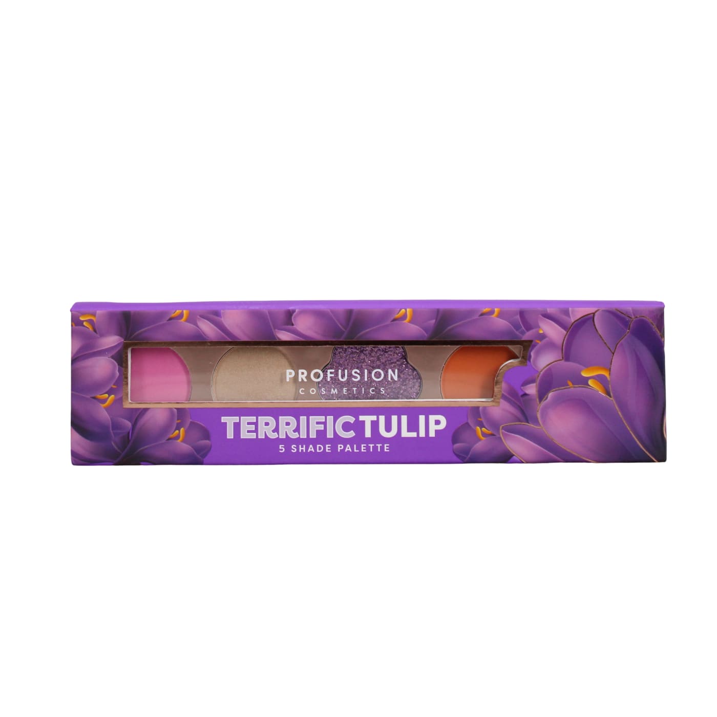 PROFUSION BLOOMING HUES EYESHADOW PALETTE TERRIFIC TULIP 5PC