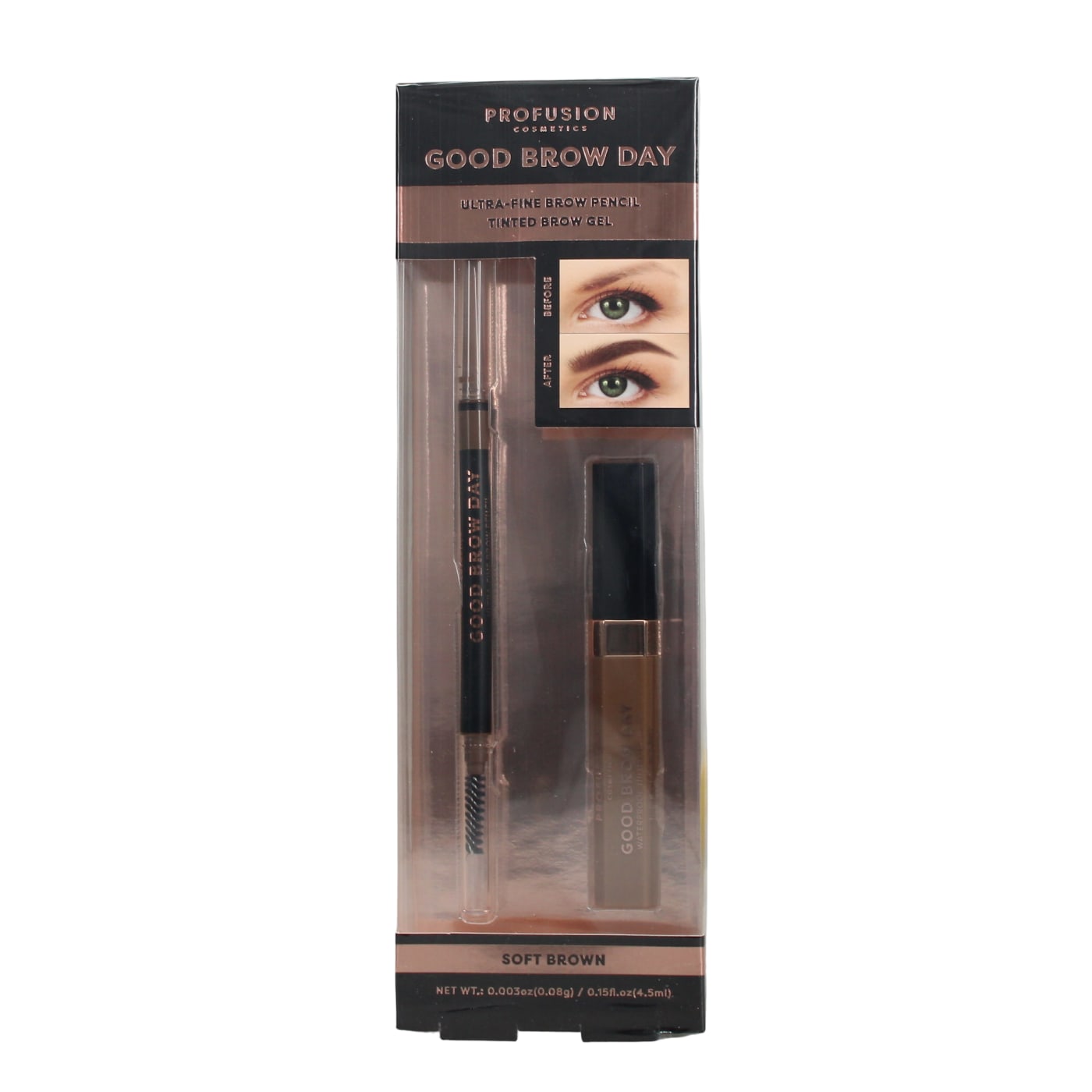PROFUSION GOOD BROW DAY SOFT BROWN SET