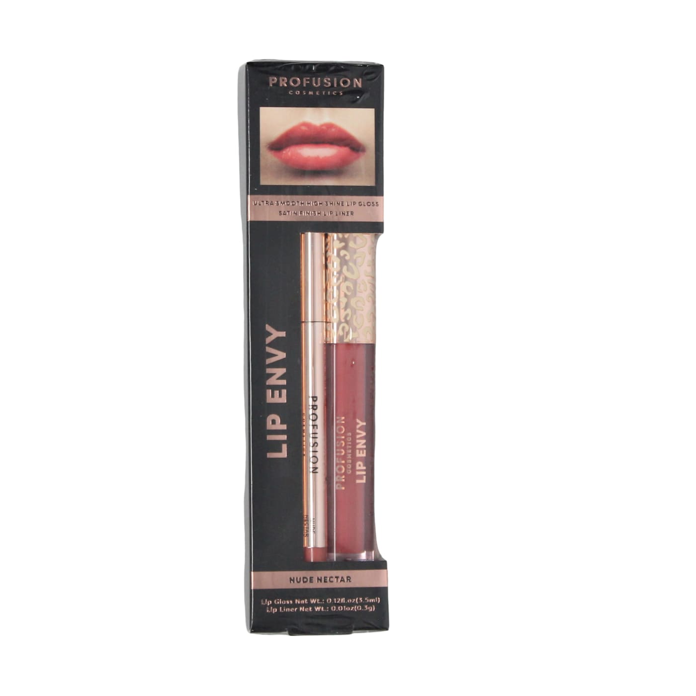 PROFUSION LIP ENVY LIP GLOSS & LINER DUO NUDE NECTAR