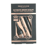 PROFUSION ULTIMATE BROW SCULPT KIT SOFT BROWN SET
