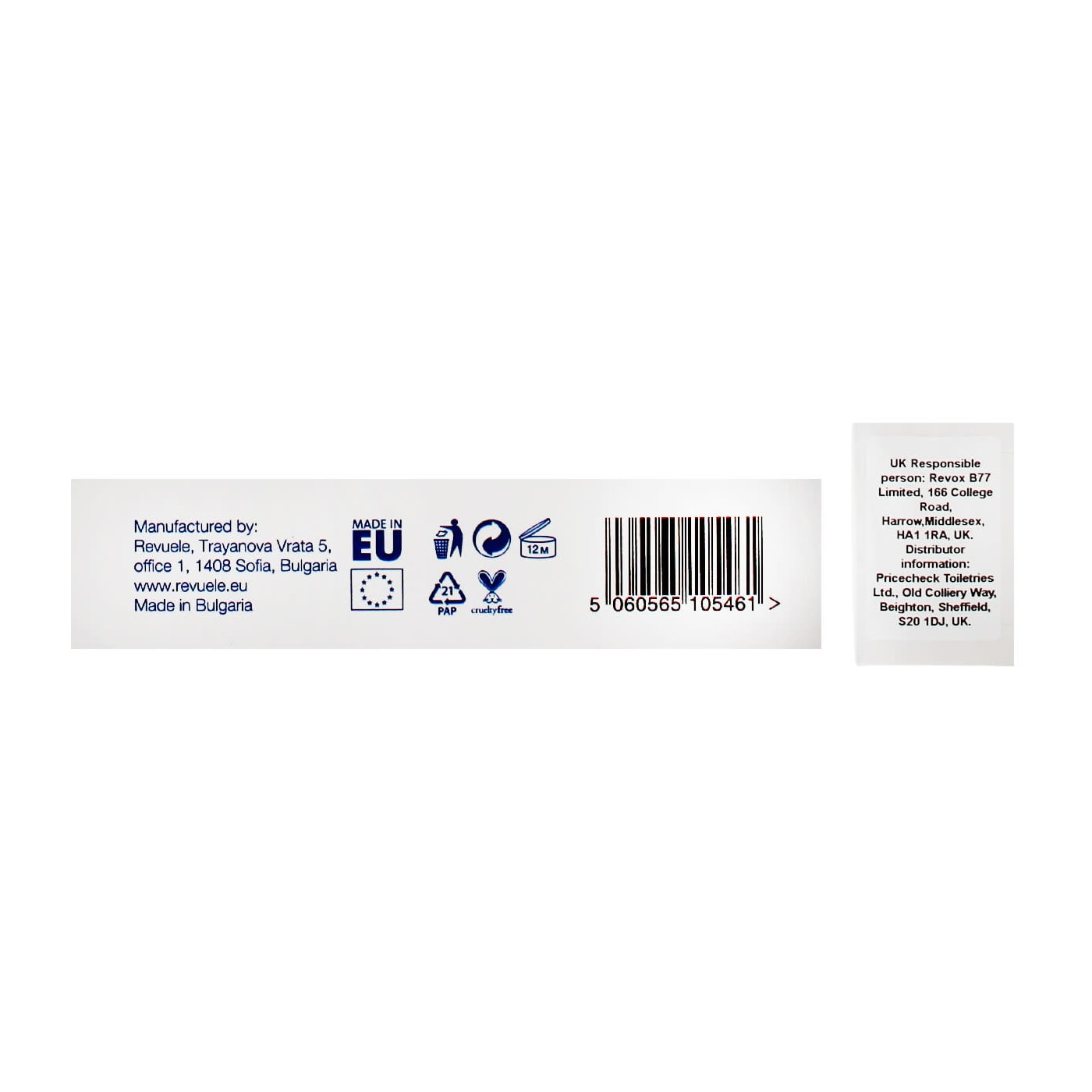 Revuele 25ml Ceramide Hydrating Eye Cream (Fragrance Free)